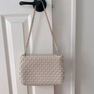 Abercrombie & Fitch Mini Vegan Leather Chain Bag